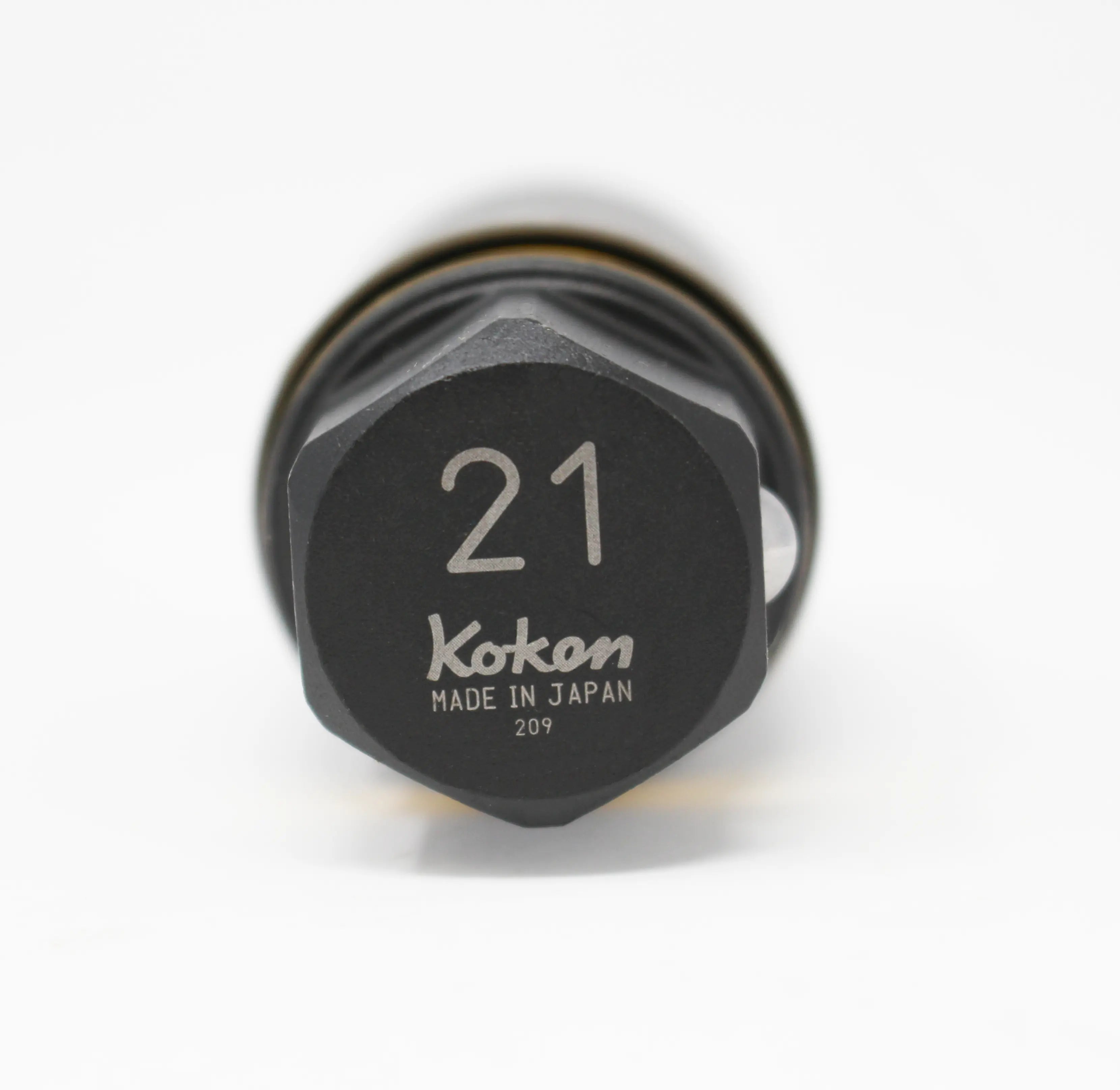 21 Hex Dr. Wheel Nut Adaptor Socket 21mm Extra Thin walled Length