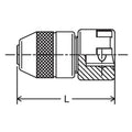 3/8 Sq. Dr. Adjustable Tap Holder  Min. 2.0mm Max. 5.0mm Length 42mm