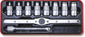 3/8 Sq. Dr. Tap Holder Set      10 pieces