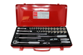 3/8 Sq. Dr. Socket set   12 point   35 pieces