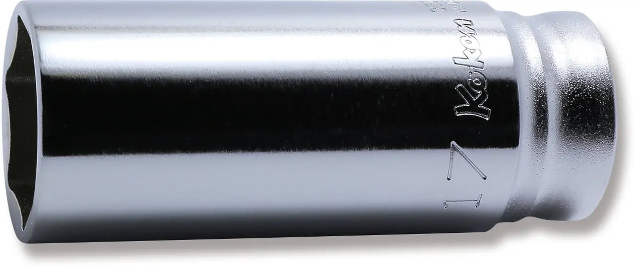 3/8 Sq. Dr. Z-series 6 point Metric Chrome Socket in 19mm - Ko-ken USA