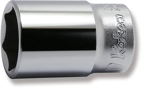 3/8 Sq. Dr. Socket 19mm 6 point Length 40mm - Ko-ken USA