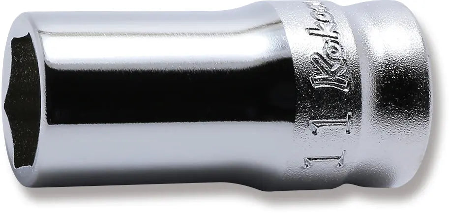 3/8 Sq. Dr. Z-series Metric Semi-Deep 6 point Chrome Socket - 11mm