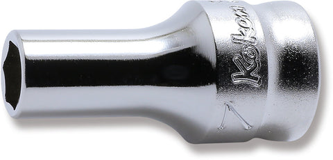 3/8 Sq. Dr. Z-series Metric Semi-Deep 6 point Chrome Socket - 7mm