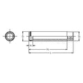 3/8 Sq. Dr. Extra Deep Metric NUT GRIP® Socket - 10mm