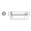 3/8 Sq. Dr. Extra Deep Metric NUT GRIP® Socket - 12mm