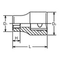 3/8 Sq. Dr. LHS Socket  14S