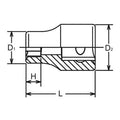 3/8 Sq. Dr. LHS Socket  5S