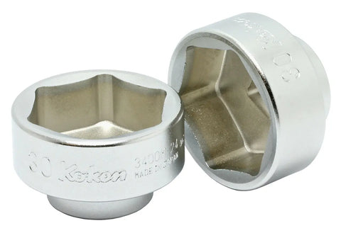 3/8 Sq. Dr. Socket 30mm 6 point Length 24mm - Ko-ken USA