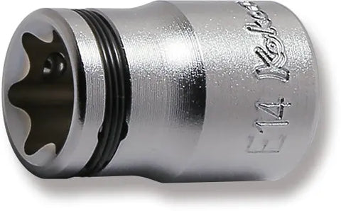 DITNです 3/8 Sq. Dr. NUT GRIP® TORX® E14 Socket - Length 26mm - Ko-ken USA