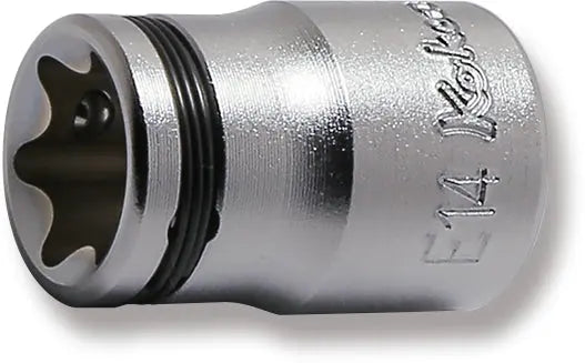 3/8 Sq. Dr. NUT GRIP® TORX® E14 Socket - Length 26mm - Ko-ken USA
