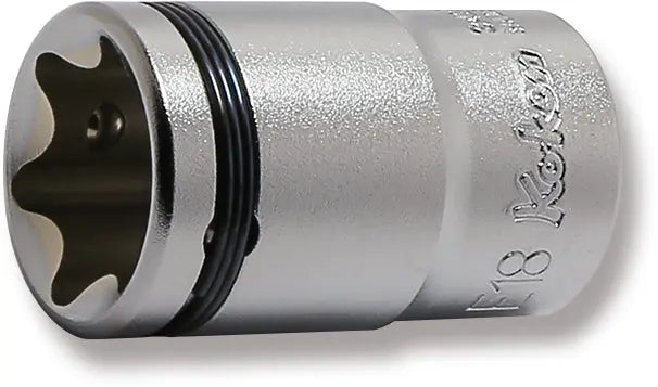 あこ　0329 3/8 Sq. Dr. NUT GRIP® TORX® E18 Socket - Length 32mm - Ko-ken USA