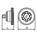 3/8 Sq. Dr. Ratchet Wheel  3/8 Square Length 35mm