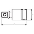 3/8 Sq. Dr. Universal Joint  3/8 Square Length 42.5mm Z-series