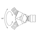 3/8 Sq. Dr. Universal Double Joint  3/8 Square Length 65mm Z-series