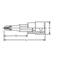 1/2 Sq. Dr. Bit Socket  PH2  Length 60mm