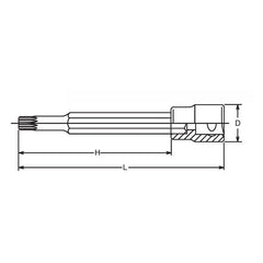 kokoページ 1/2 Sq. Dr. Stud Bolt Setter set M6-M12 4 pieces – Ko-ken USA