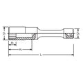 1/2 Sq. Dr. 12-Point 125mm Long Extension Socket - 19mm