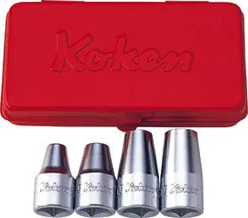 こったん 1/2 Sq. Dr. Stud Bolt Setter set M6-M12 4 pieces - Ko-ken USA