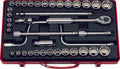 1/2 Sq. Dr. Socket set   12 point   38 pieces