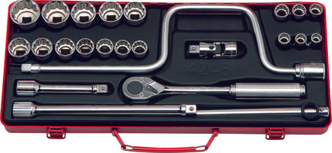 Tokoページ 1/2 Sq. Dr. 24 Piece 12-Point Metric Socket set 10-32mm – Ko-ken USA