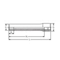 1/2 Sq. Dr. Socket  10mm 6 point Length 120mm