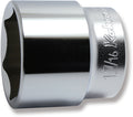 1/2 Sq. Dr. Chrome SAE 6 Point Socket  1.7/16