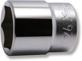 1/2 Sq. Dr. Chrome 6 Point Metric Socket  26mm