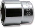 1/2 Sq. Dr. Chrome 6 Point Metric Socket  28mm