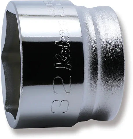1/2 Sq. Dr. Chrome Z-Series 6 Point Metric Socket 32mm - Ko-ken USA