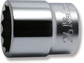 1/2 Sq. Dr. Chrome Metric 12 Point Socket  26mm