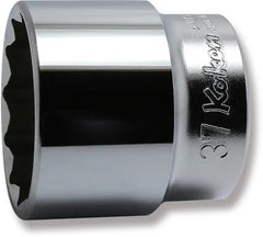 1/2 Sq. Dr. Chrome Metric 12 Point Socket 37mm – Ko-ken USA