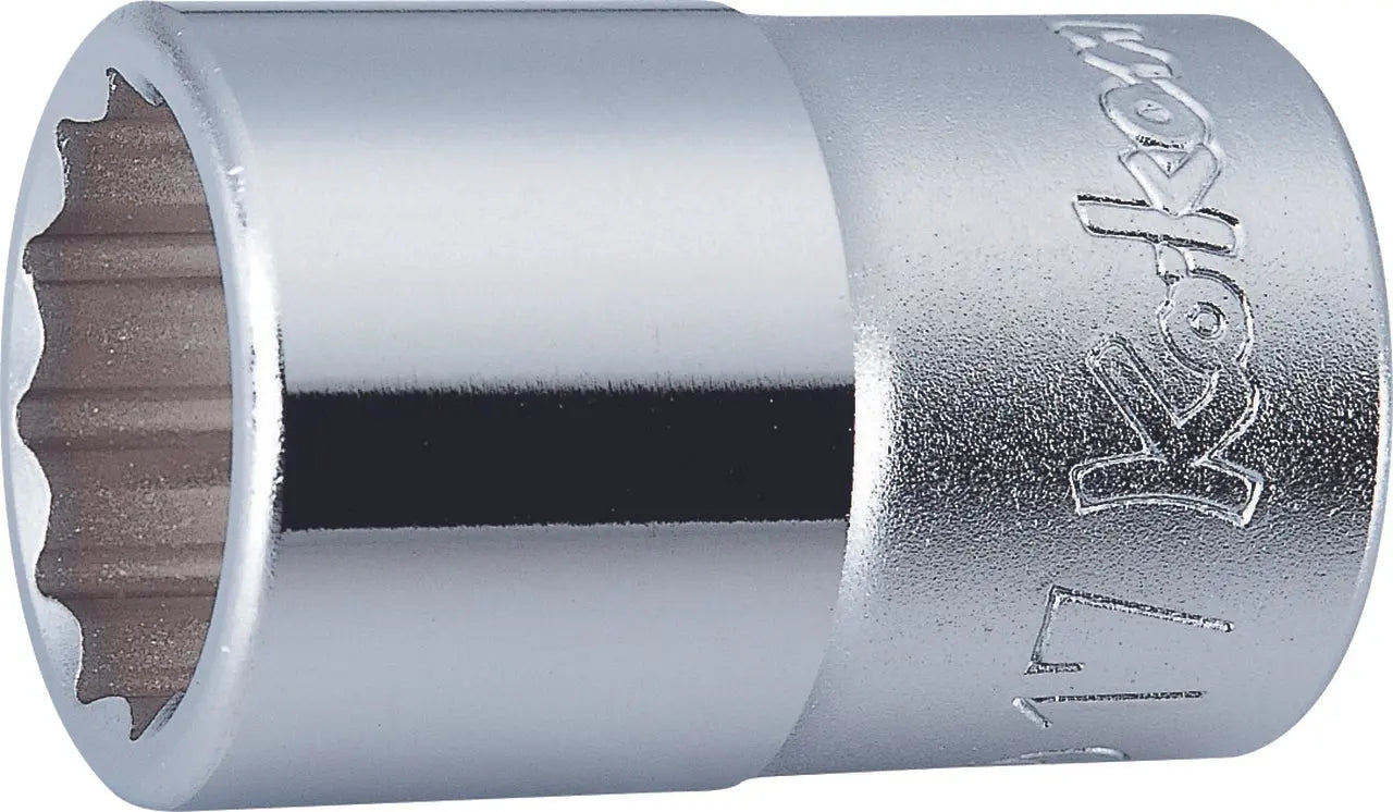 1/2 Sq. Dr. Chrome Metric 12 Point Socket 46mm - Ko-ken USA