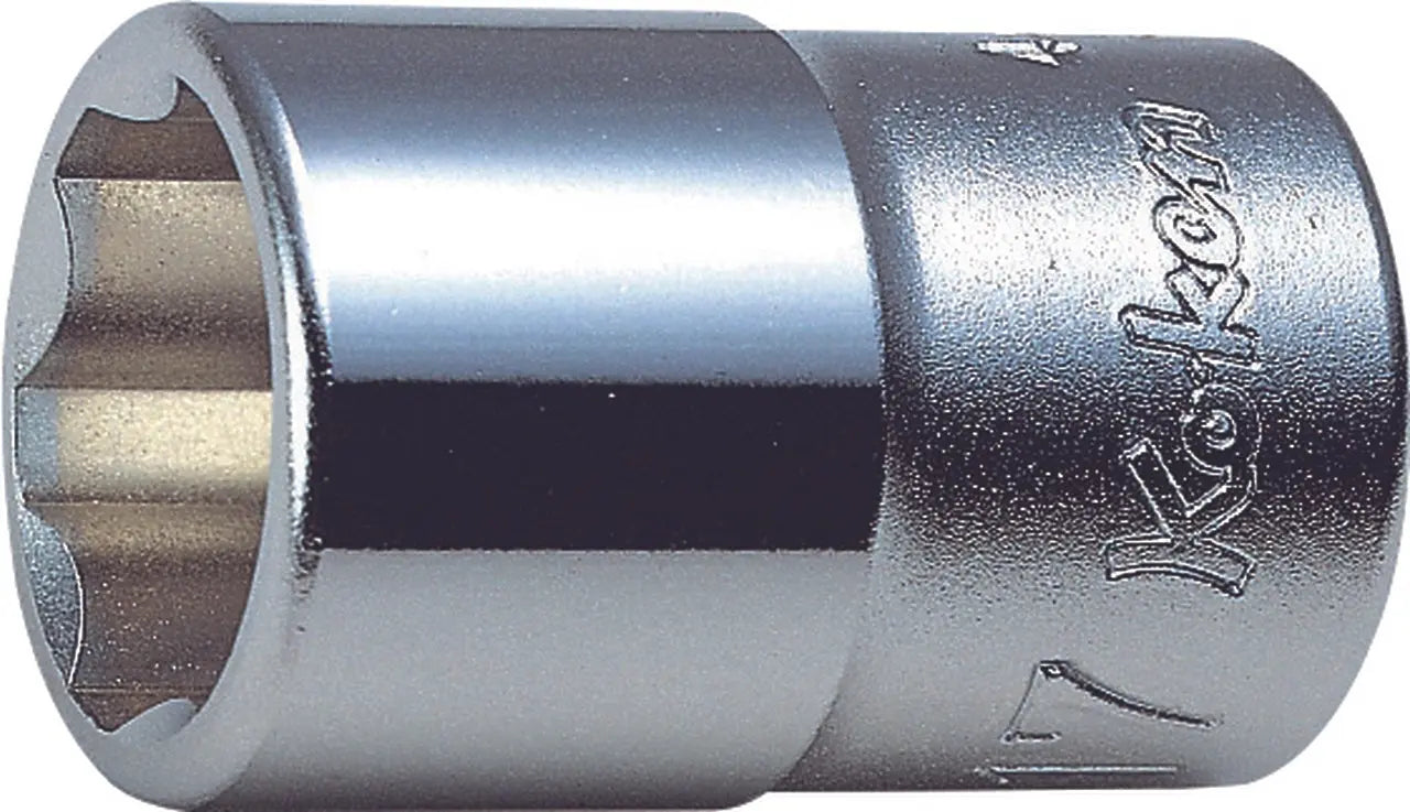 Irega Koken Impact Socket – 1/2 Inch Drive, 17mm, Surface/Long Style For Heavy Duty Use