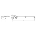 1/2 Sq. Dr. Ratchet Handle  30 teeth  Length 250mm  Metal Handle