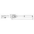 1/2 Sq. Dr. Ratchet Handle  30 teeth  Length 250mm  Polished Handle