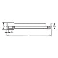 3/4 Sq. Dr. Extra Long Wheel Nut Socket  33mm 6 point Length 400mm