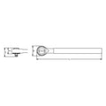 3/4 Sq. Dr. Ratchet Head    Length 100mm