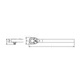 1 Sq. Dr. Ratchet Handle    Length 1020mm