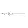 1 Sq. Dr. Ratchet Head    Length 220mm