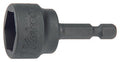 1/4 Hex Dr. Anchor Bolt Socket  17mm 6 point 60mm Plastic Stopper