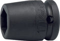 1/2 Sq. Dr. 6-Point Anchor Bolt Socket w/ Plastic Stopper 15mm