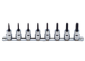3/8 Sq. Dr. 8 Piece TORX® Bit Socket set TORX T10-T45