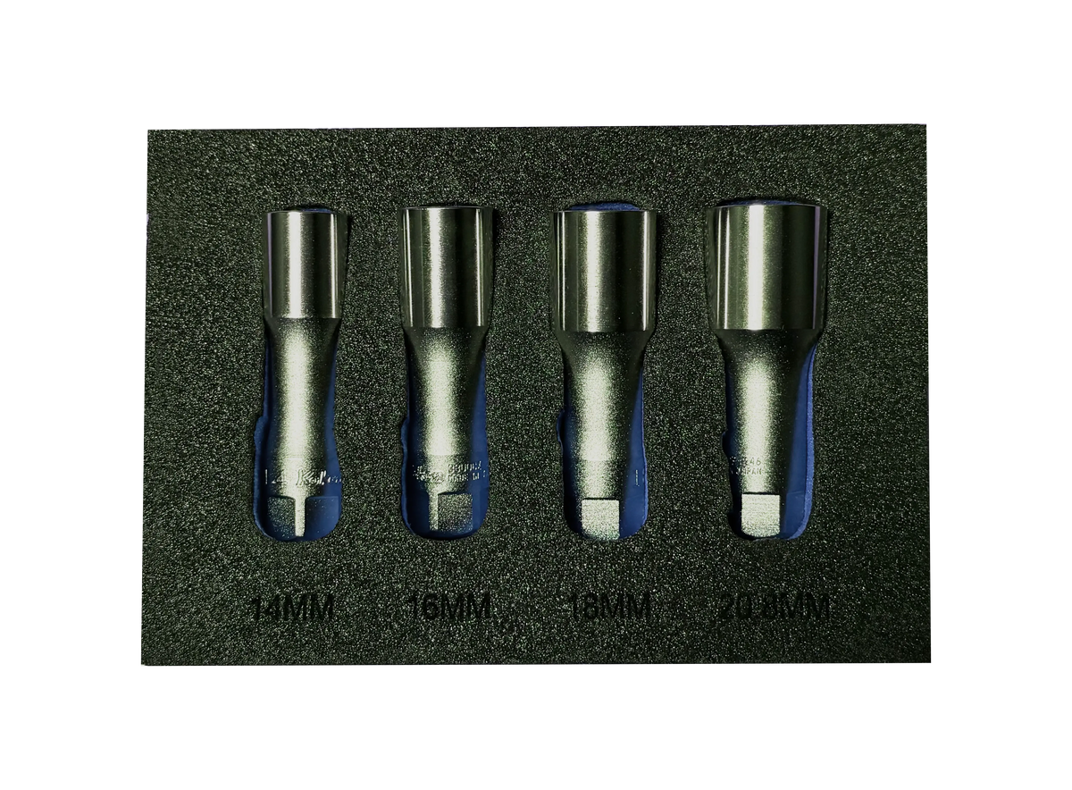 3300CZ Clip Type, Z-Series, Spark Plug Socket Set in Foam - Ko-ken USA