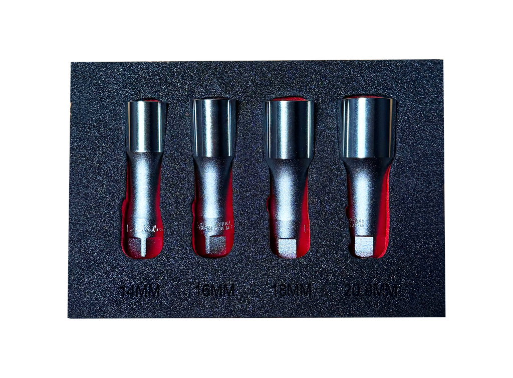 3300CZ Clip Type, Z-Series, Spark Plug Socket Set in Foam – Ko-ken USA 3300CZ Clip Type, Z-Series, Spark Plug Socket Set in Foam – Ko-ken USA