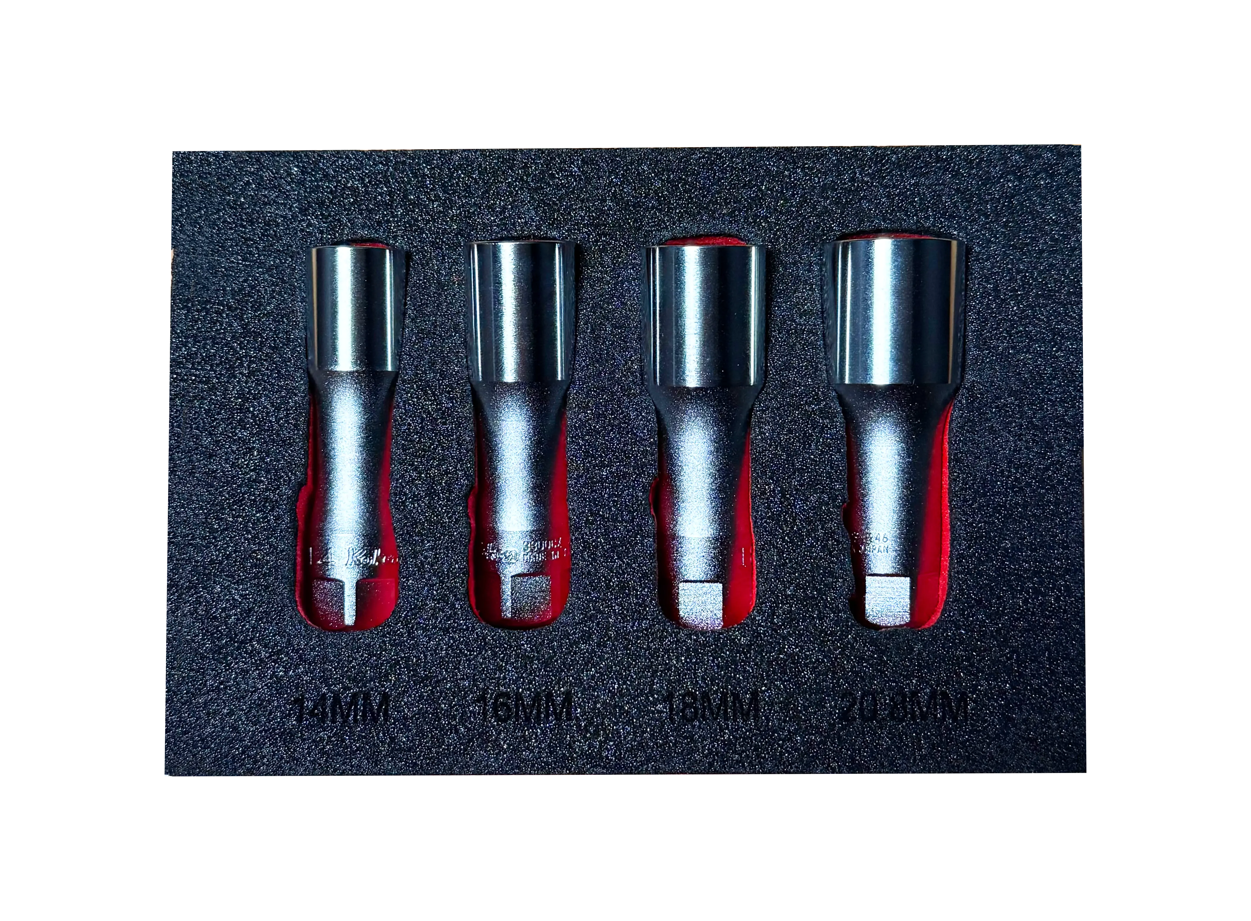 3300CZ Clip Type, Z-Series, Spark Plug Socket Set in Foam - Ko-ken USA 3300CZ Clip Type, Z-Series, Spark Plug Socket Set in Foam - Ko-ken USA