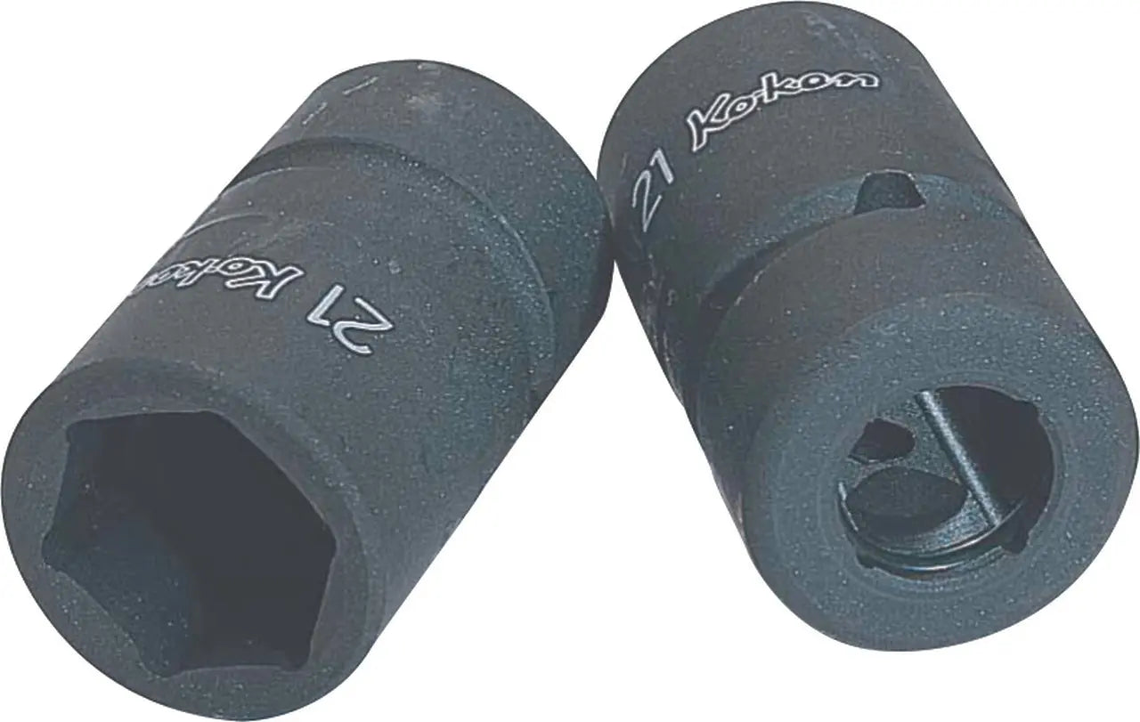 りっこん 13mm 1/2 Sq. Dr. Impact 6-Point Sleeve Drive Socket - Ko-ken USA