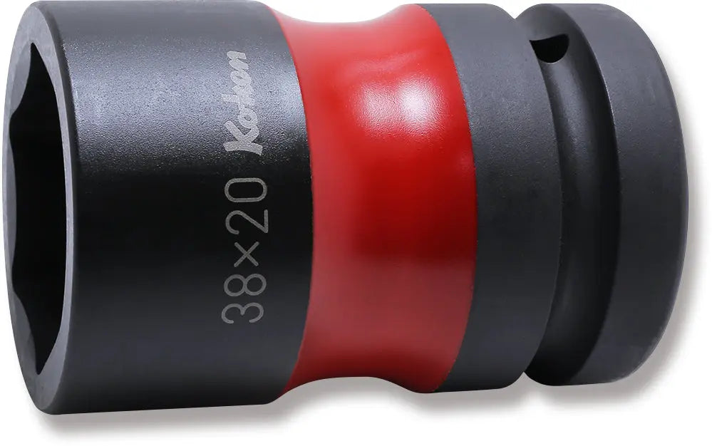 1 Sq. Dr. Rear Wheel Nut Socket 38 x 20mm Hex x Square 83mm Color