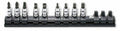 1/4 Sq. Dr. Bit Socket set   PH, SL, HEX  Z-series 9 pieces