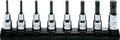 3/8 Sq. Dr. 8 Piece TORX® Bit Socket set TORX T10-T45